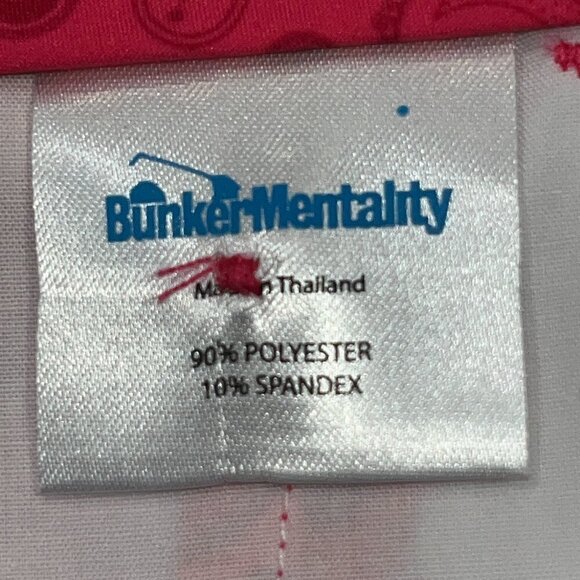 BUNKER MENTALITY Bright Pink Kade Paisley Men's Golf Shorts New with Tags 36 - Picture 10 of 11